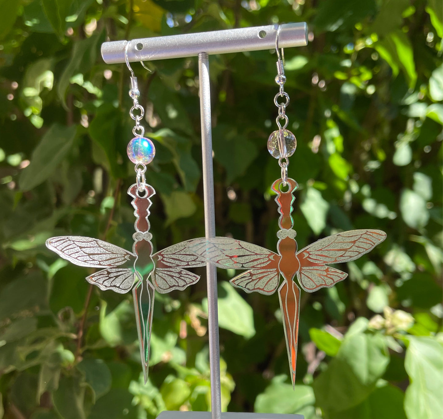 Dragonfly Dagger Earrings